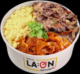 LA:ON Kupbob - Korean rice bowl with fresh ingredients